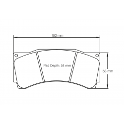 Pagid U1539 Brake Pads