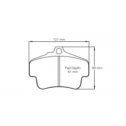 Pagid U2405 Brake Pads