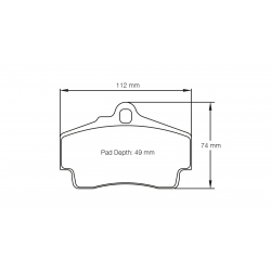 Pagid U2406 Brake Pads