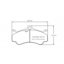Pagid U2707 Brake Pads