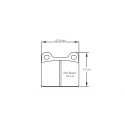 Pagid U4304 Brake Pads