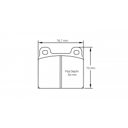 Pagid U4501 Brake Pads