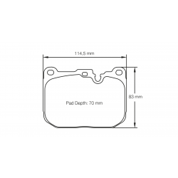 Pagid U4931 Brake Pads