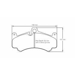 Pagid U8004 Brake Pads