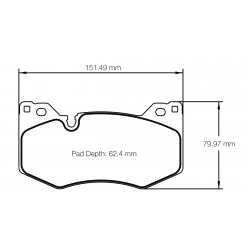 Pagid U8278 Brake Pads