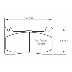 Pagid U2581 Brake Pads