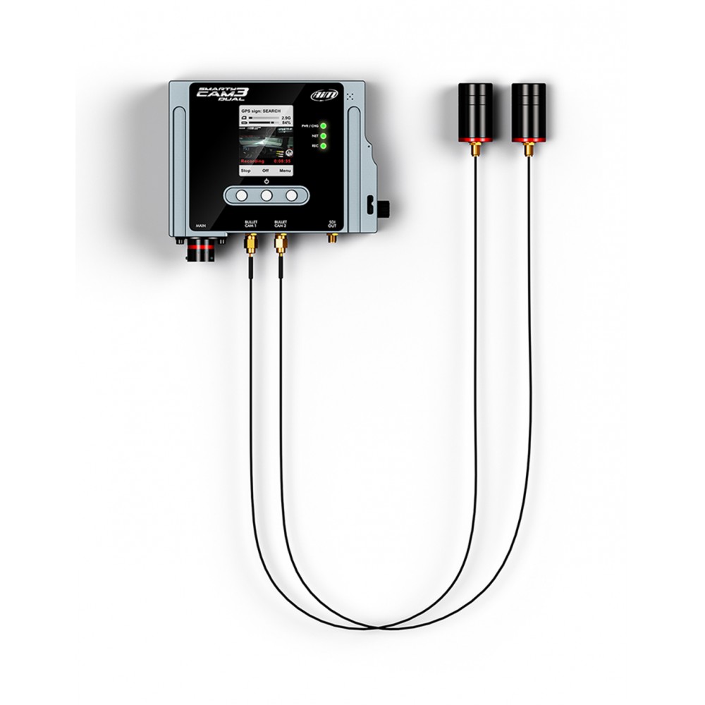 AiM SmartyCam 3 Dual Camera 84deg Angle Lens