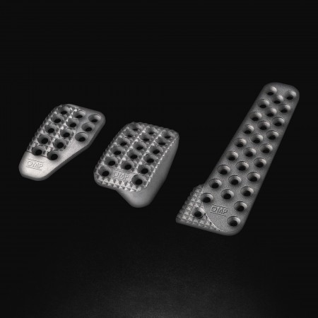 OMP 3 piece Aluminum Pedal Set