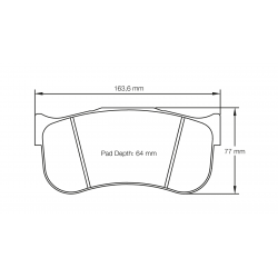 Pagid U8100 Brake Pads