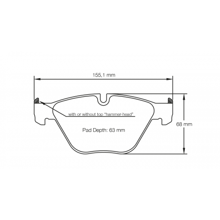 Pagid U8053 Brake Pads