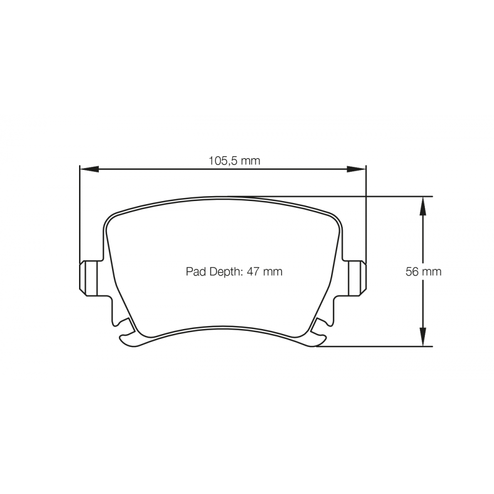 Pagid U8046 Brake Pads