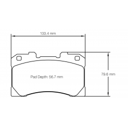 Pagid U8299 Brake Pads