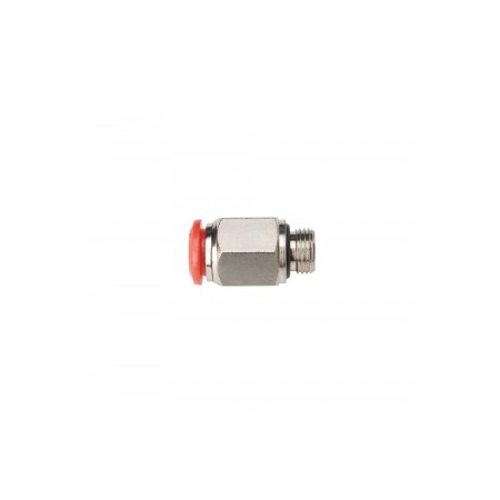 OMP Straight Push Lock Fitting -  8mm X 1/8" For CESAL4 and 5