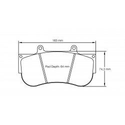 Pagid U2566 Brake Pads