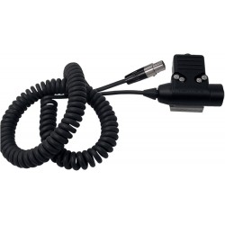 Racing Electronics Push To Talk Switch w/Cable - Inline Heavy Duty