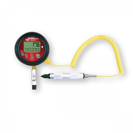 Longacre Temp Compensated Tire Gauge w/Probe