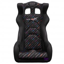 OMP HTE-R - M Rain Pattern - Head Restraint - FIA Fiberglass Race Seat