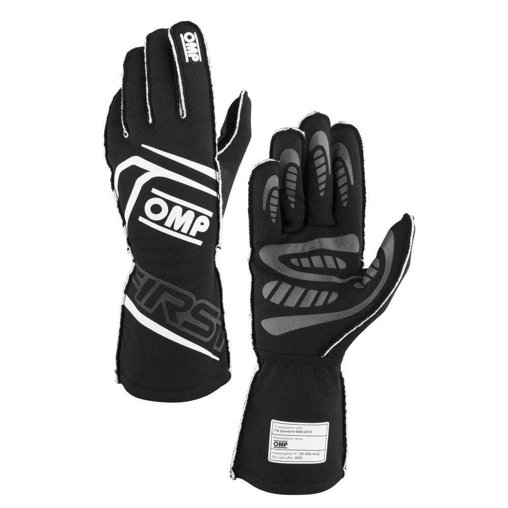 OMP First Gloves FIA 8856-2018
