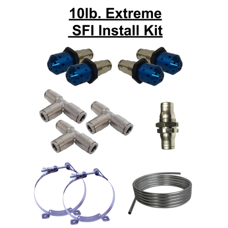 SPA 10lb SFI 17.1 Certified - Novec 1230 EXTREME Fire Suppression System