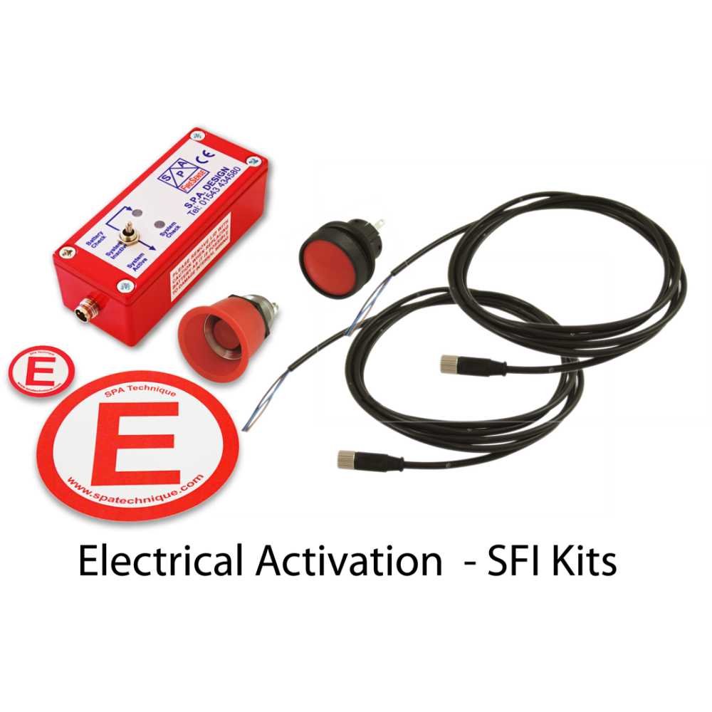 SPA 10lb SFI 17.1 Certified - Novec 1230 EXTREME Fire Suppression System