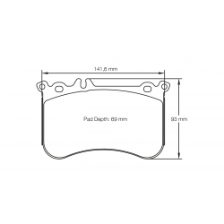 Pagid U8189 Brake Pads