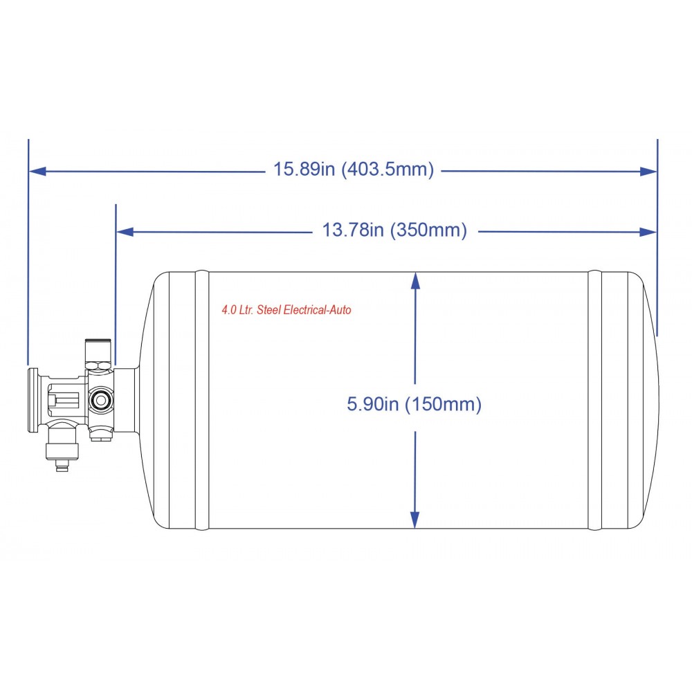SPA 4.0L ATF(AFFF-AR)Fluorine-Free-Steel Electrical/Automatic-FIA2023 Fire System