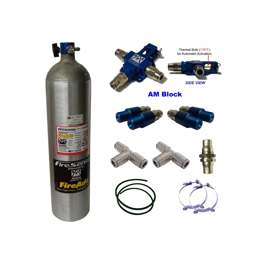 SPA 10lb FireSense Fire Supression System for Late Model-Modified - SFI17.1
