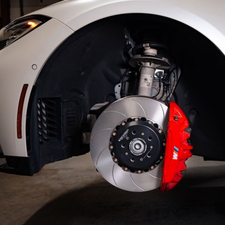 GiroDisc Front Brake Rotor Kit Slotted A1-282 - BMW