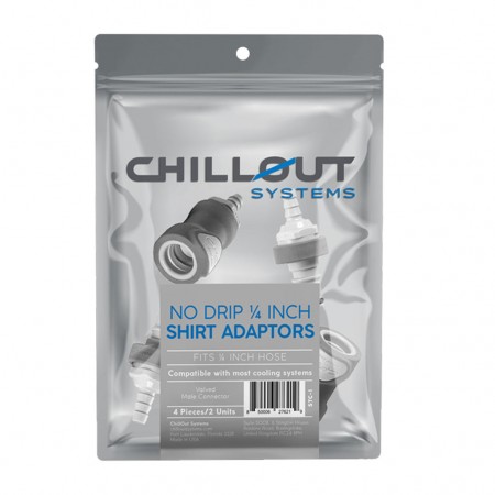 Chill Out No Drip 1/4th Inch Shirt Adapters Chill Out No Drip 1/4th Inch Shirt Adapters