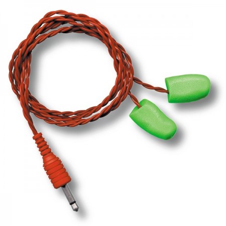 Racing Electronics Foam Earmolds - Gold Stereo Connector