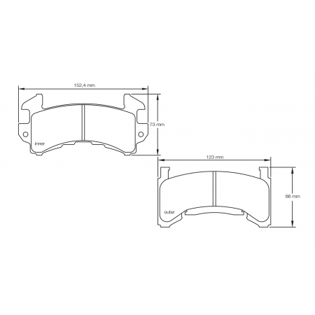 Pagid U1595USA Brake Pads