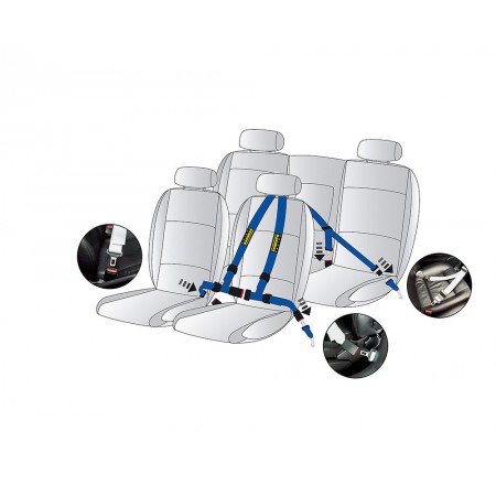 Schroth Harness Quickfit ASM Belt for Audi/VW