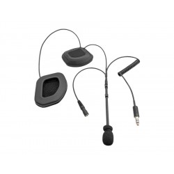 Schuberth Helmet Kit Earcups/Earbuds w/Boom Mic IMSA [LEFT]