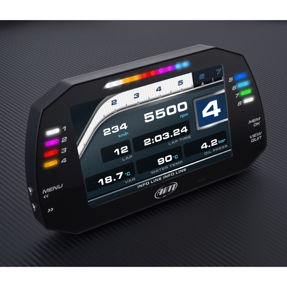 AiM MXG v1.3 Color TFT Dash Logger