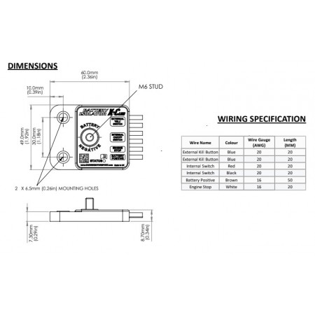 Cartek Isolator - Battery X-Club (Unit Only)