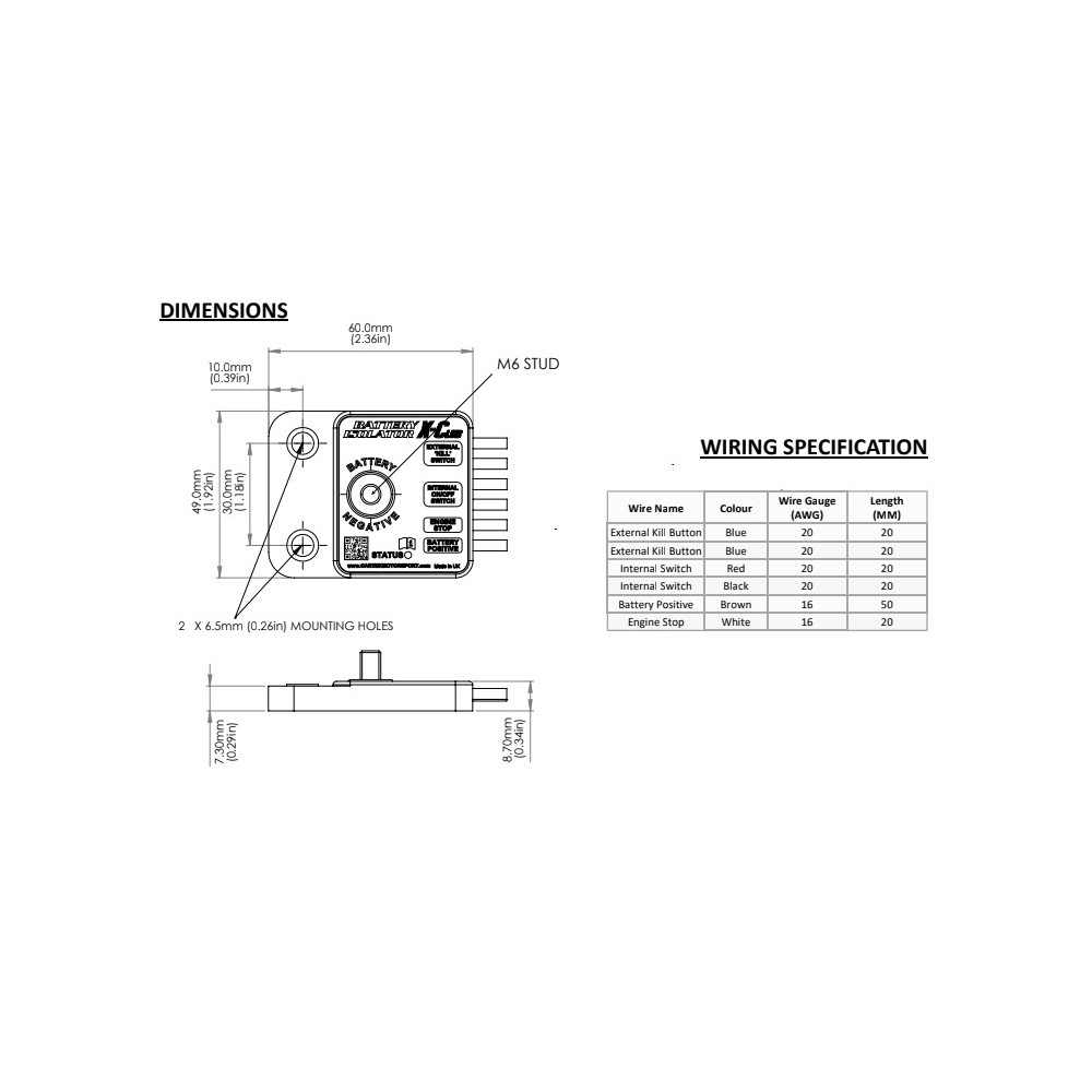 Cartek Isolator - Battery X-Pro (Unit Only)
