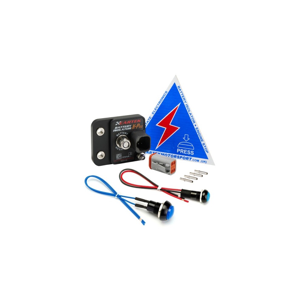 Cartek Isolator - Battery X-Pro W/ Blue External Button