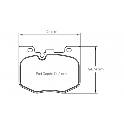 Pagid U8276 Brake Pads