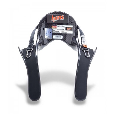 HANS - HNR Device - UltraLite Carbon Fiber Series - 30 Degree for SAH Helmet