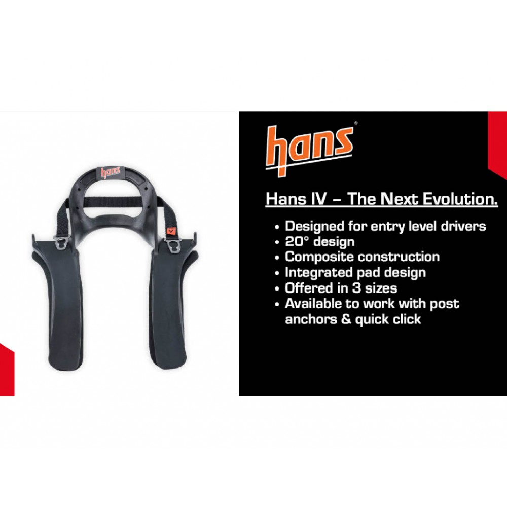 HANS - HNR Device - HANS IV (H4) Series - 20 Degree