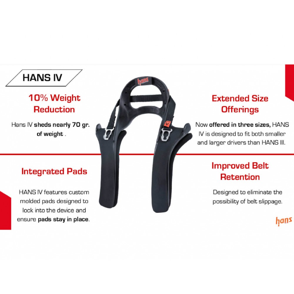 HANS - HNR Device - HANS IV (H4) Series - 20 Degree