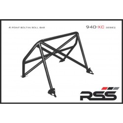 RSS 940/30 XC Series 4pt. Roll Bar 991 GT3 / RS. Finish: Black