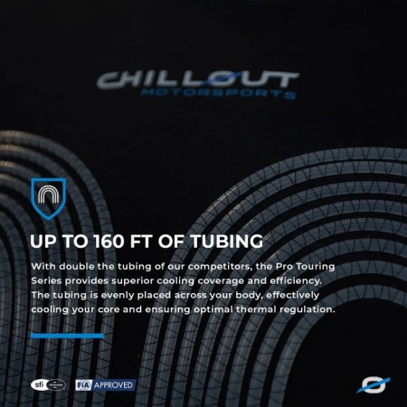 Chill Out Pro Touring Sport Series Long Sleeve FIA/SFI Shirt - Charcoal