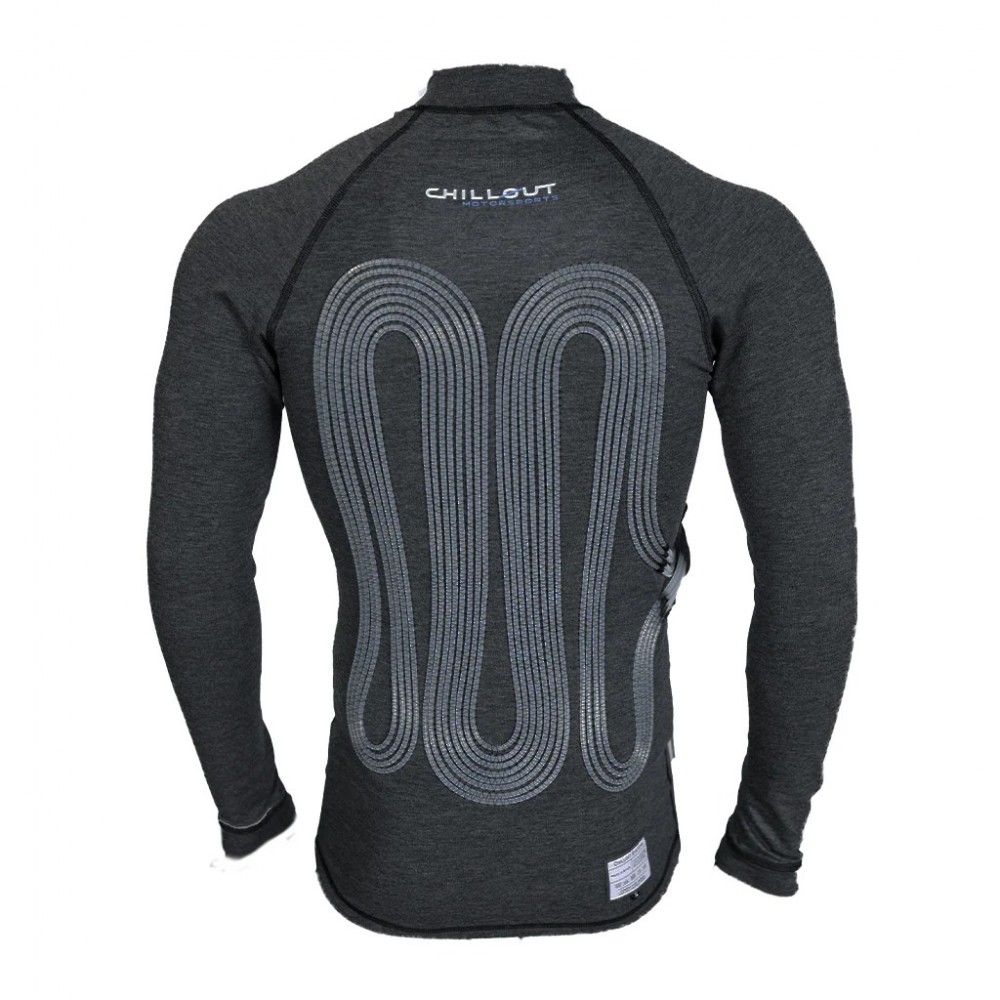Chill Out Pro Touring Sport Series Long Sleeve FIA/SFI Shirt - Charcoal