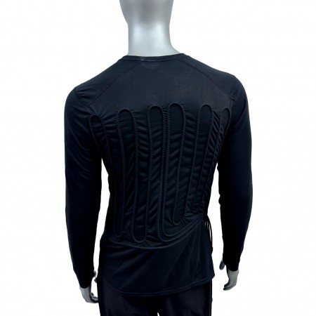 Paragon Ignite Black Long Sleeve Shirt - SFI 3.3 - Left Side Exit Paragon Ignite Black Long Sleeve Shirt - SFI 3.3 - Left Side Exit