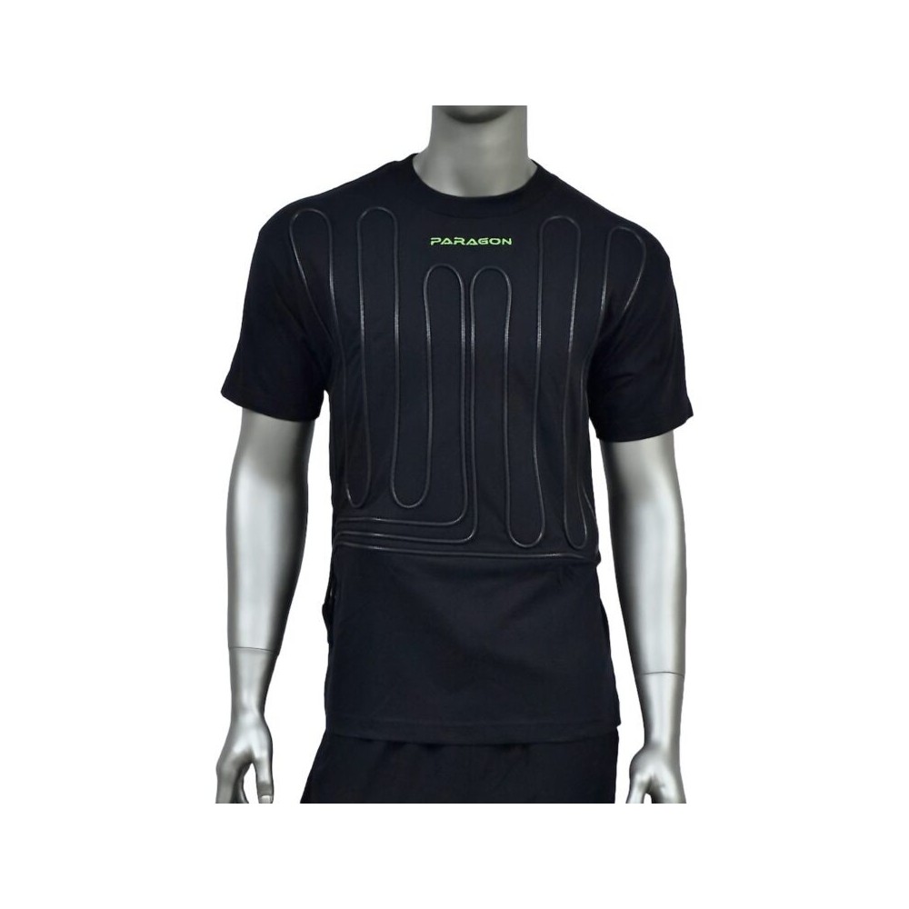 Paragon Cotton Black Shirt - Left Side Exit